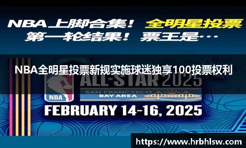 NBA全明星投票新规实施球迷独享100投票权利